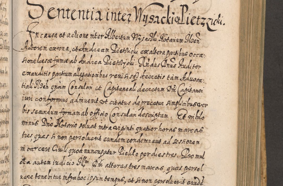 Zdjęcie nr 506 dla obiektu archiwalnego: Acta actorum, causarum spiritualium, civilium, criminalium, obligationum, cessionum, decimarum, testamentorum R. D. Martini Szyszkowski, episcopi Cracoviensis, ducis Severiensis in annis 1617 - 1619. Tomus primus.