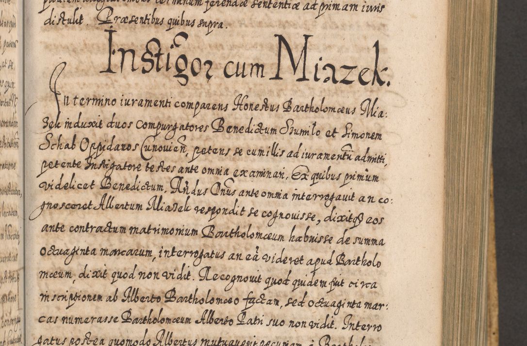 Zdjęcie nr 502 dla obiektu archiwalnego: Acta actorum, causarum spiritualium, civilium, criminalium, obligationum, cessionum, decimarum, testamentorum R. D. Martini Szyszkowski, episcopi Cracoviensis, ducis Severiensis in annis 1617 - 1619. Tomus primus.