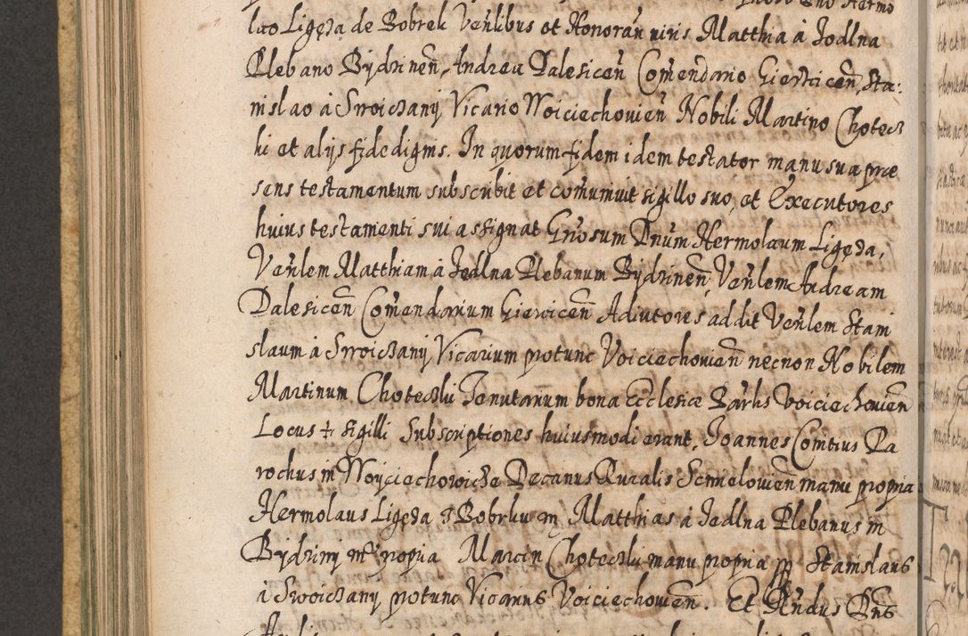 Zdjęcie nr 499 dla obiektu archiwalnego: Acta actorum, causarum spiritualium, civilium, criminalium, obligationum, cessionum, decimarum, testamentorum R. D. Martini Szyszkowski, episcopi Cracoviensis, ducis Severiensis in annis 1617 - 1619. Tomus primus.