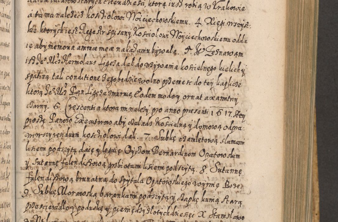 Zdjęcie nr 498 dla obiektu archiwalnego: Acta actorum, causarum spiritualium, civilium, criminalium, obligationum, cessionum, decimarum, testamentorum R. D. Martini Szyszkowski, episcopi Cracoviensis, ducis Severiensis in annis 1617 - 1619. Tomus primus.