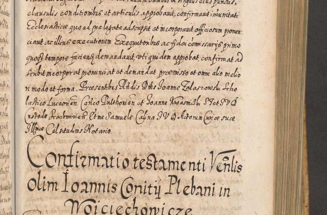 Zdjęcie nr 494 dla obiektu archiwalnego: Acta actorum, causarum spiritualium, civilium, criminalium, obligationum, cessionum, decimarum, testamentorum R. D. Martini Szyszkowski, episcopi Cracoviensis, ducis Severiensis in annis 1617 - 1619. Tomus primus.
