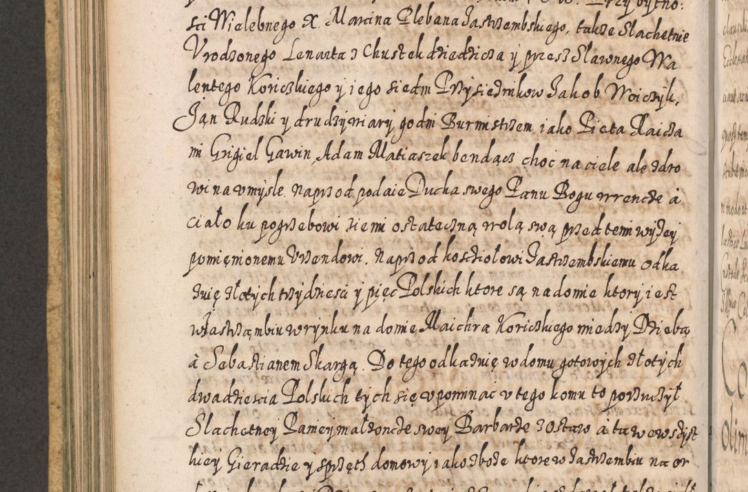 Zdjęcie nr 493 dla obiektu archiwalnego: Acta actorum, causarum spiritualium, civilium, criminalium, obligationum, cessionum, decimarum, testamentorum R. D. Martini Szyszkowski, episcopi Cracoviensis, ducis Severiensis in annis 1617 - 1619. Tomus primus.