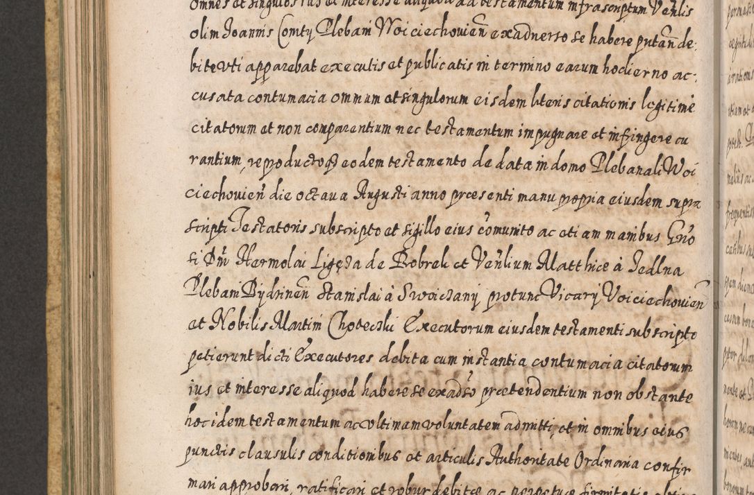 Zdjęcie nr 495 dla obiektu archiwalnego: Acta actorum, causarum spiritualium, civilium, criminalium, obligationum, cessionum, decimarum, testamentorum R. D. Martini Szyszkowski, episcopi Cracoviensis, ducis Severiensis in annis 1617 - 1619. Tomus primus.