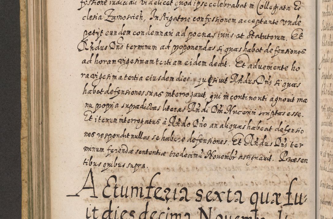 Zdjęcie nr 491 dla obiektu archiwalnego: Acta actorum, causarum spiritualium, civilium, criminalium, obligationum, cessionum, decimarum, testamentorum R. D. Martini Szyszkowski, episcopi Cracoviensis, ducis Severiensis in annis 1617 - 1619. Tomus primus.
