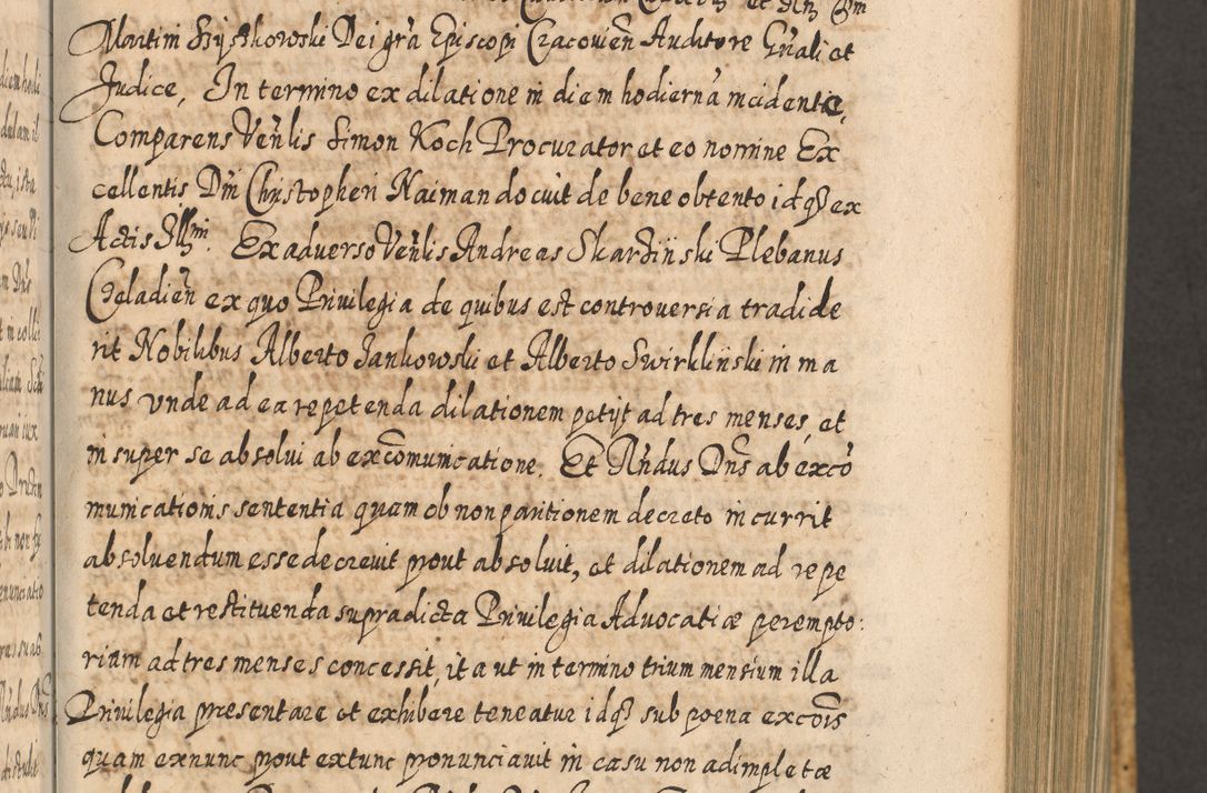 Zdjęcie nr 488 dla obiektu archiwalnego: Acta actorum, causarum spiritualium, civilium, criminalium, obligationum, cessionum, decimarum, testamentorum R. D. Martini Szyszkowski, episcopi Cracoviensis, ducis Severiensis in annis 1617 - 1619. Tomus primus.