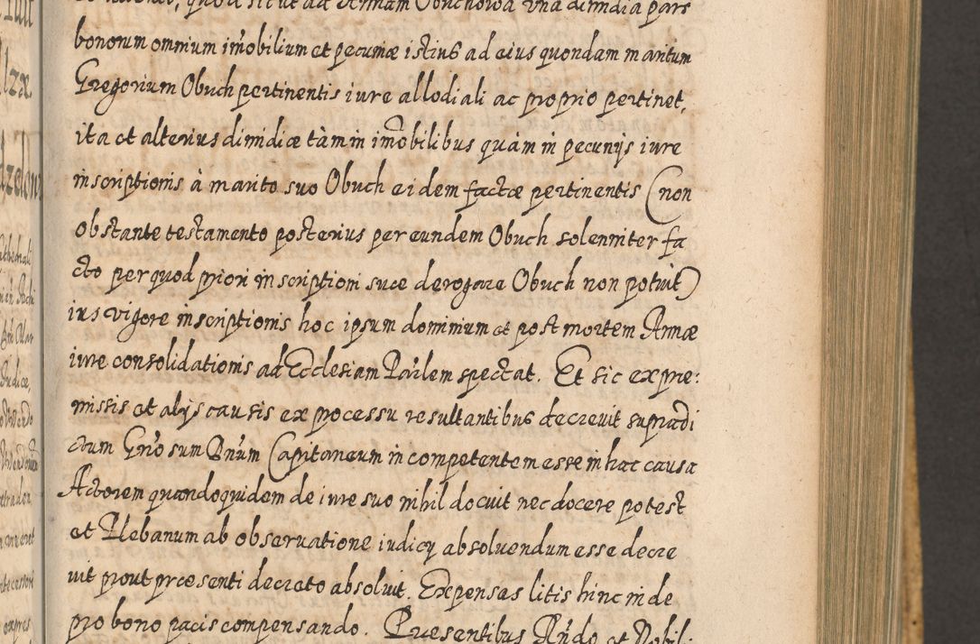 Zdjęcie nr 484 dla obiektu archiwalnego: Acta actorum, causarum spiritualium, civilium, criminalium, obligationum, cessionum, decimarum, testamentorum R. D. Martini Szyszkowski, episcopi Cracoviensis, ducis Severiensis in annis 1617 - 1619. Tomus primus.