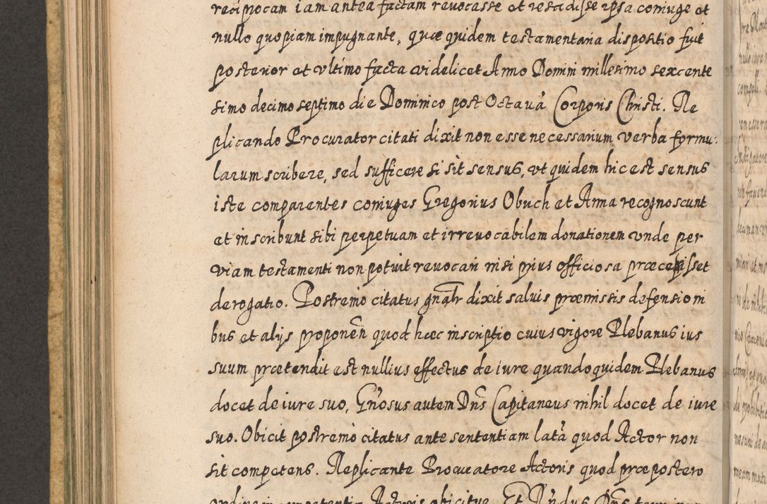 Zdjęcie nr 479 dla obiektu archiwalnego: Acta actorum, causarum spiritualium, civilium, criminalium, obligationum, cessionum, decimarum, testamentorum R. D. Martini Szyszkowski, episcopi Cracoviensis, ducis Severiensis in annis 1617 - 1619. Tomus primus.