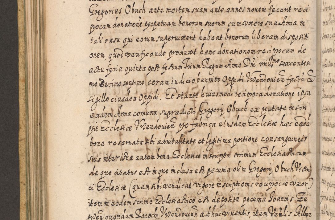 Zdjęcie nr 477 dla obiektu archiwalnego: Acta actorum, causarum spiritualium, civilium, criminalium, obligationum, cessionum, decimarum, testamentorum R. D. Martini Szyszkowski, episcopi Cracoviensis, ducis Severiensis in annis 1617 - 1619. Tomus primus.