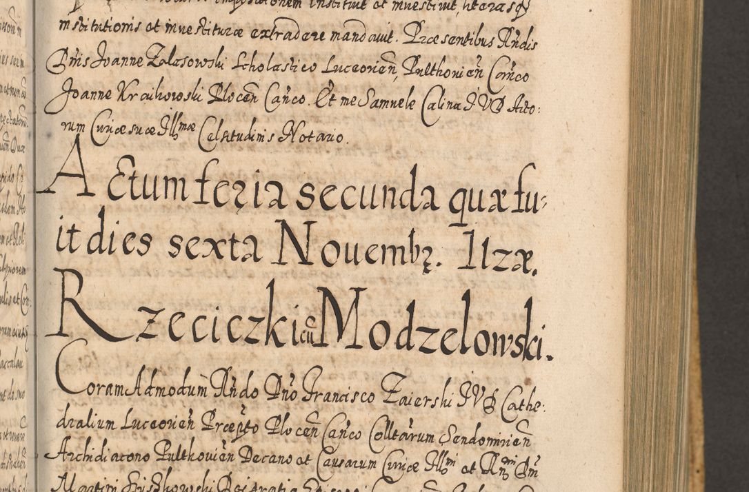 Zdjęcie nr 476 dla obiektu archiwalnego: Acta actorum, causarum spiritualium, civilium, criminalium, obligationum, cessionum, decimarum, testamentorum R. D. Martini Szyszkowski, episcopi Cracoviensis, ducis Severiensis in annis 1617 - 1619. Tomus primus.