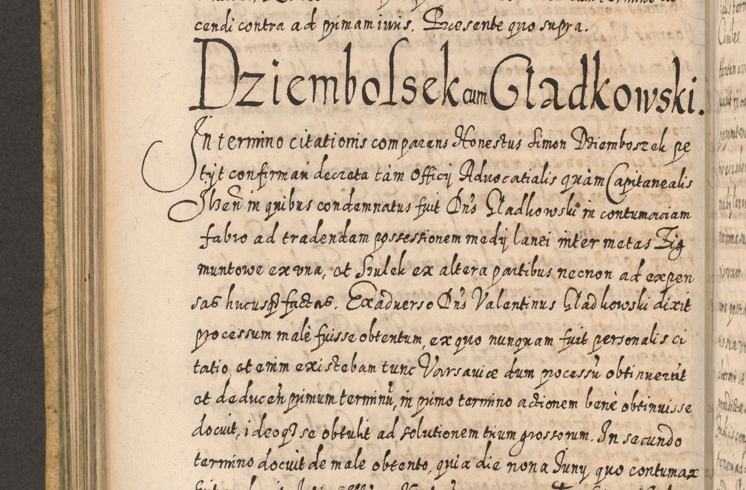 Zdjęcie nr 473 dla obiektu archiwalnego: Acta actorum, causarum spiritualium, civilium, criminalium, obligationum, cessionum, decimarum, testamentorum R. D. Martini Szyszkowski, episcopi Cracoviensis, ducis Severiensis in annis 1617 - 1619. Tomus primus.