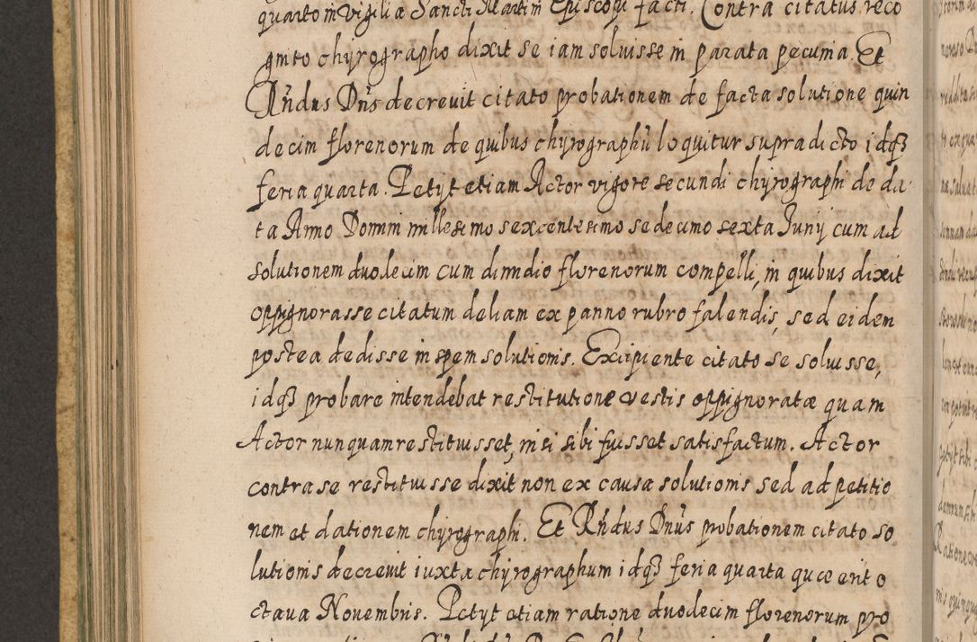 Zdjęcie nr 469 dla obiektu archiwalnego: Acta actorum, causarum spiritualium, civilium, criminalium, obligationum, cessionum, decimarum, testamentorum R. D. Martini Szyszkowski, episcopi Cracoviensis, ducis Severiensis in annis 1617 - 1619. Tomus primus.