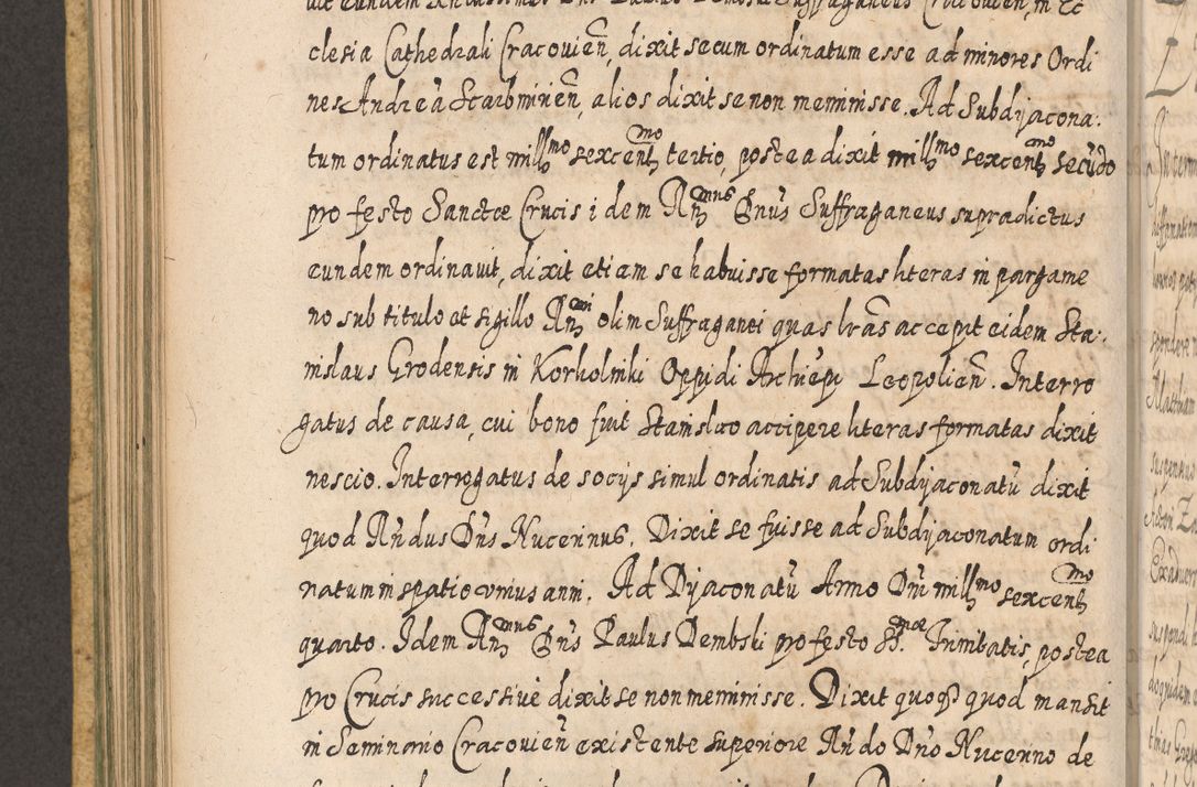 Zdjęcie nr 457 dla obiektu archiwalnego: Acta actorum, causarum spiritualium, civilium, criminalium, obligationum, cessionum, decimarum, testamentorum R. D. Martini Szyszkowski, episcopi Cracoviensis, ducis Severiensis in annis 1617 - 1619. Tomus primus.