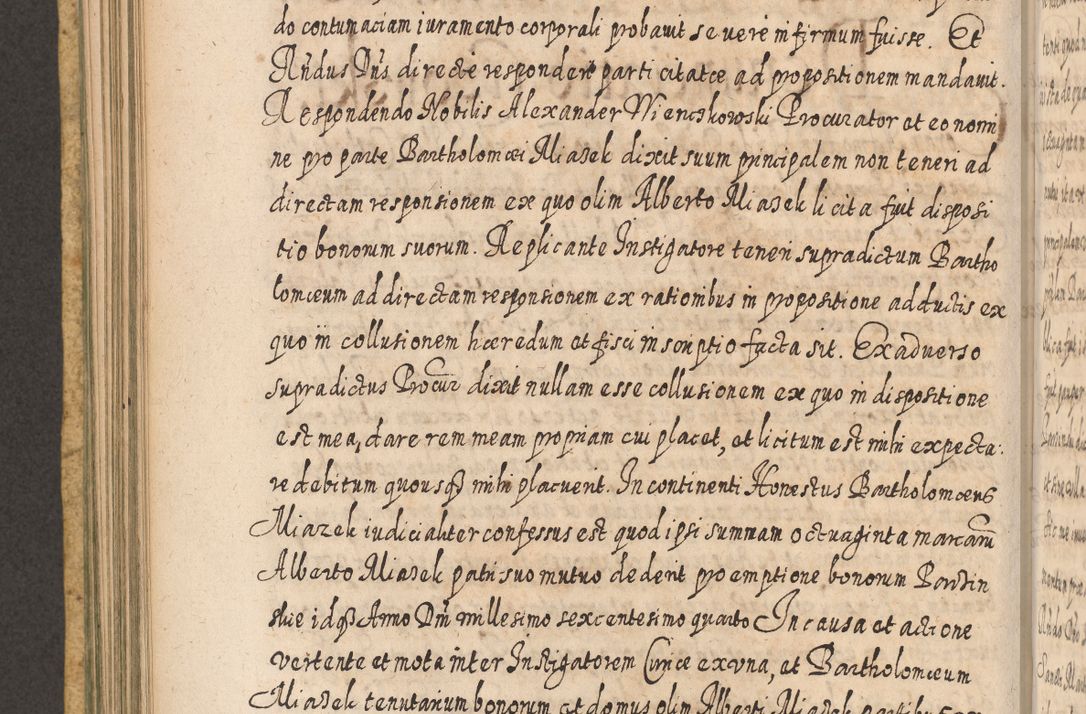 Zdjęcie nr 455 dla obiektu archiwalnego: Acta actorum, causarum spiritualium, civilium, criminalium, obligationum, cessionum, decimarum, testamentorum R. D. Martini Szyszkowski, episcopi Cracoviensis, ducis Severiensis in annis 1617 - 1619. Tomus primus.