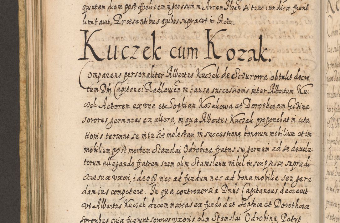 Zdjęcie nr 451 dla obiektu archiwalnego: Acta actorum, causarum spiritualium, civilium, criminalium, obligationum, cessionum, decimarum, testamentorum R. D. Martini Szyszkowski, episcopi Cracoviensis, ducis Severiensis in annis 1617 - 1619. Tomus primus.