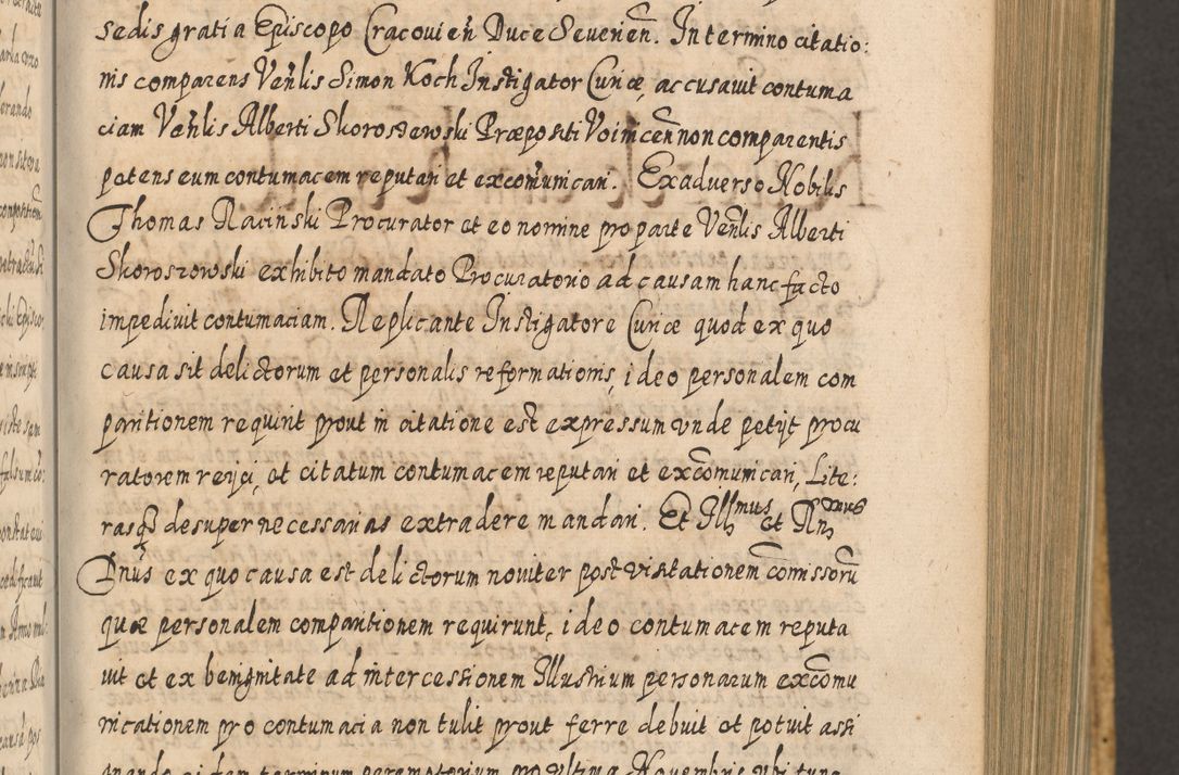 Zdjęcie nr 450 dla obiektu archiwalnego: Acta actorum, causarum spiritualium, civilium, criminalium, obligationum, cessionum, decimarum, testamentorum R. D. Martini Szyszkowski, episcopi Cracoviensis, ducis Severiensis in annis 1617 - 1619. Tomus primus.