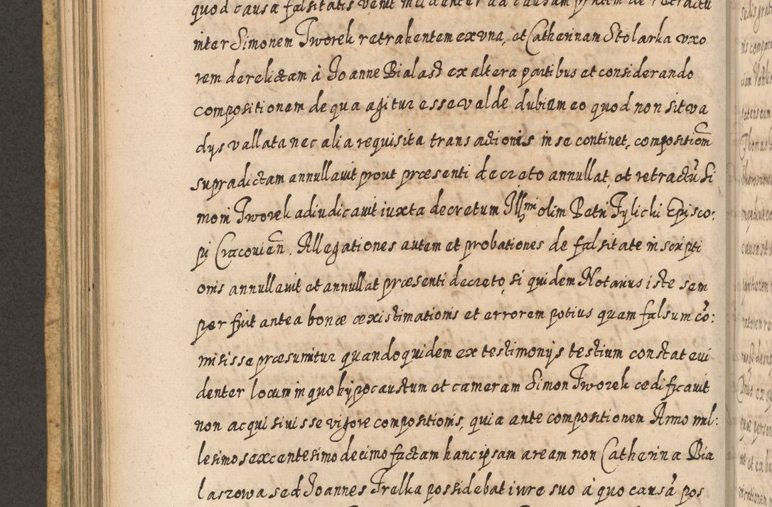 Zdjęcie nr 449 dla obiektu archiwalnego: Acta actorum, causarum spiritualium, civilium, criminalium, obligationum, cessionum, decimarum, testamentorum R. D. Martini Szyszkowski, episcopi Cracoviensis, ducis Severiensis in annis 1617 - 1619. Tomus primus.