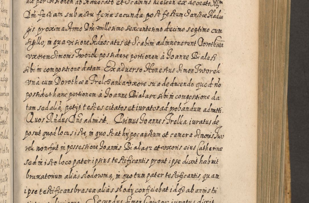 Zdjęcie nr 448 dla obiektu archiwalnego: Acta actorum, causarum spiritualium, civilium, criminalium, obligationum, cessionum, decimarum, testamentorum R. D. Martini Szyszkowski, episcopi Cracoviensis, ducis Severiensis in annis 1617 - 1619. Tomus primus.