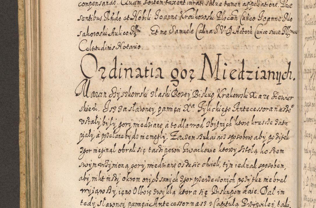 Zdjęcie nr 443 dla obiektu archiwalnego: Acta actorum, causarum spiritualium, civilium, criminalium, obligationum, cessionum, decimarum, testamentorum R. D. Martini Szyszkowski, episcopi Cracoviensis, ducis Severiensis in annis 1617 - 1619. Tomus primus.