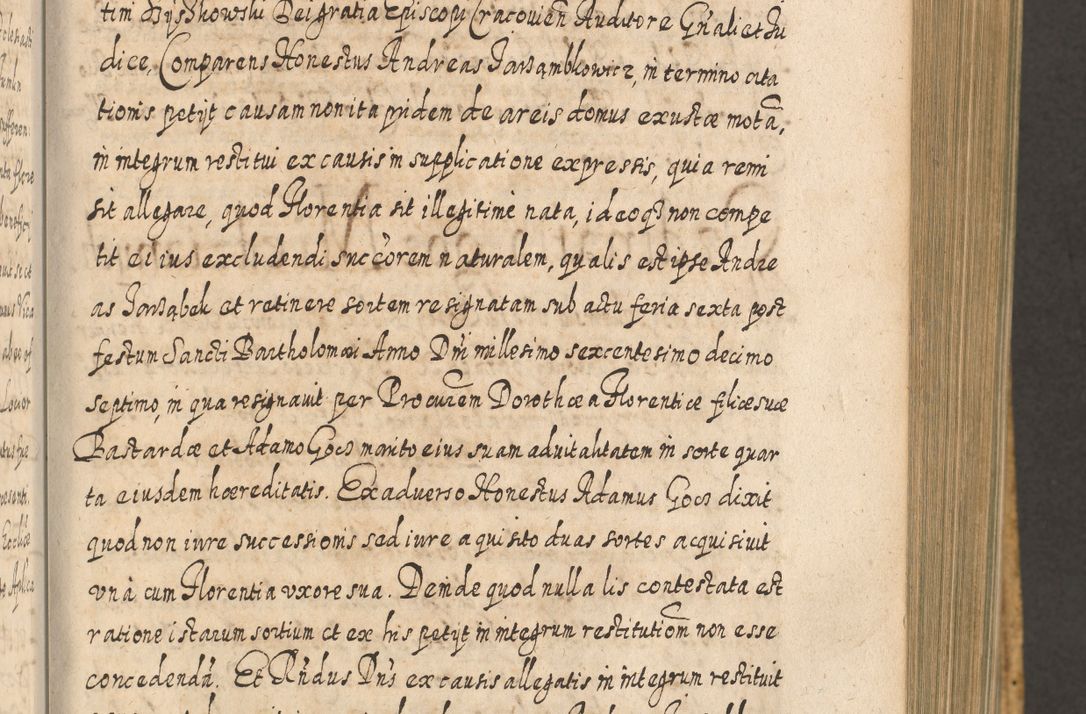 Zdjęcie nr 442 dla obiektu archiwalnego: Acta actorum, causarum spiritualium, civilium, criminalium, obligationum, cessionum, decimarum, testamentorum R. D. Martini Szyszkowski, episcopi Cracoviensis, ducis Severiensis in annis 1617 - 1619. Tomus primus.