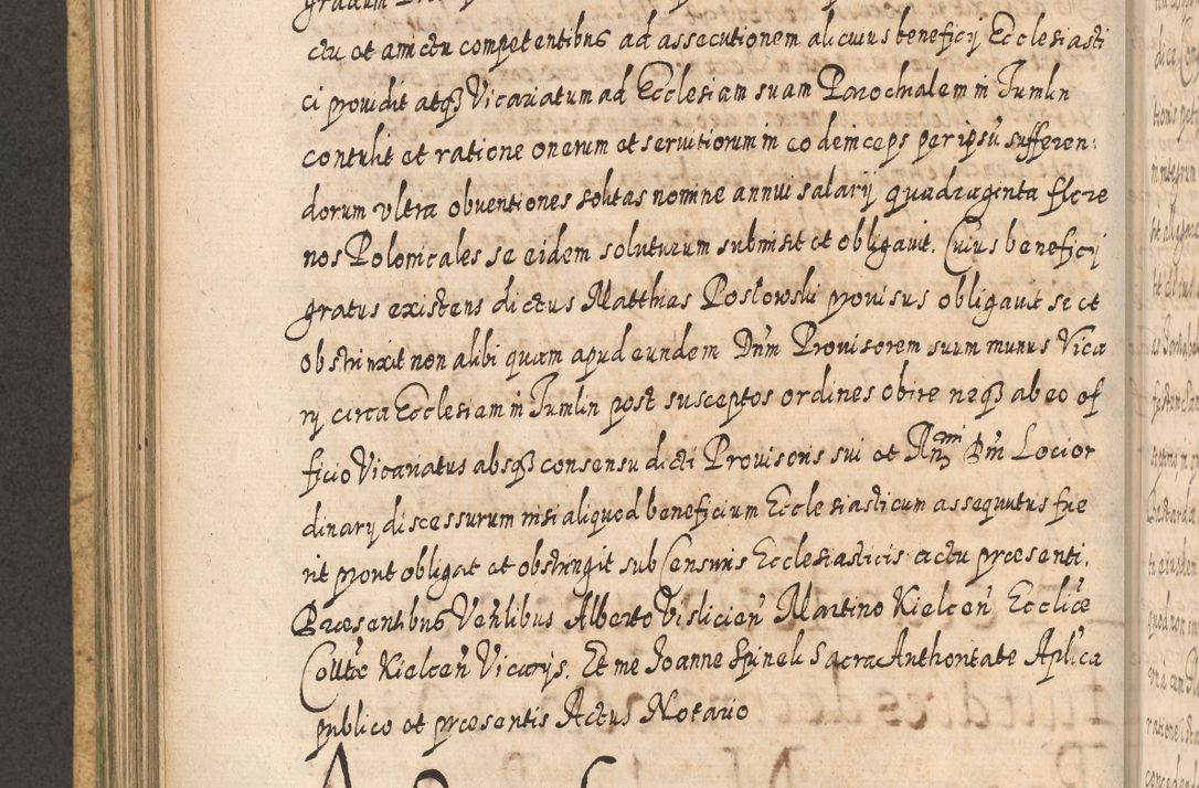 Zdjęcie nr 441 dla obiektu archiwalnego: Acta actorum, causarum spiritualium, civilium, criminalium, obligationum, cessionum, decimarum, testamentorum R. D. Martini Szyszkowski, episcopi Cracoviensis, ducis Severiensis in annis 1617 - 1619. Tomus primus.