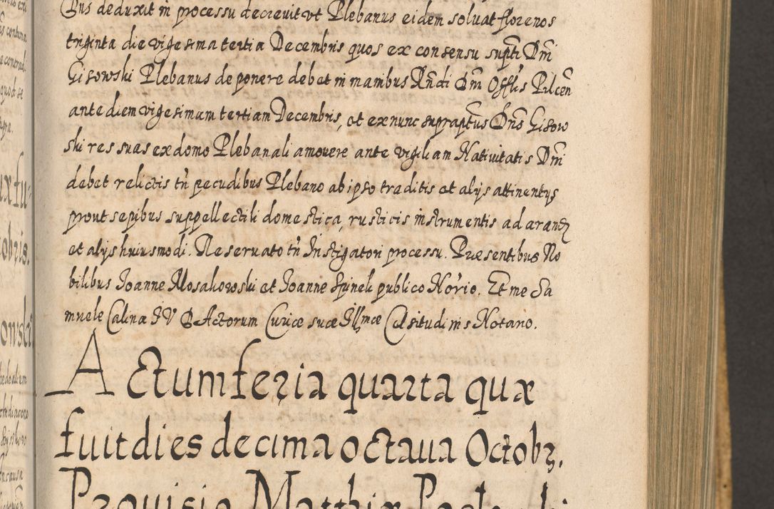 Zdjęcie nr 440 dla obiektu archiwalnego: Acta actorum, causarum spiritualium, civilium, criminalium, obligationum, cessionum, decimarum, testamentorum R. D. Martini Szyszkowski, episcopi Cracoviensis, ducis Severiensis in annis 1617 - 1619. Tomus primus.
