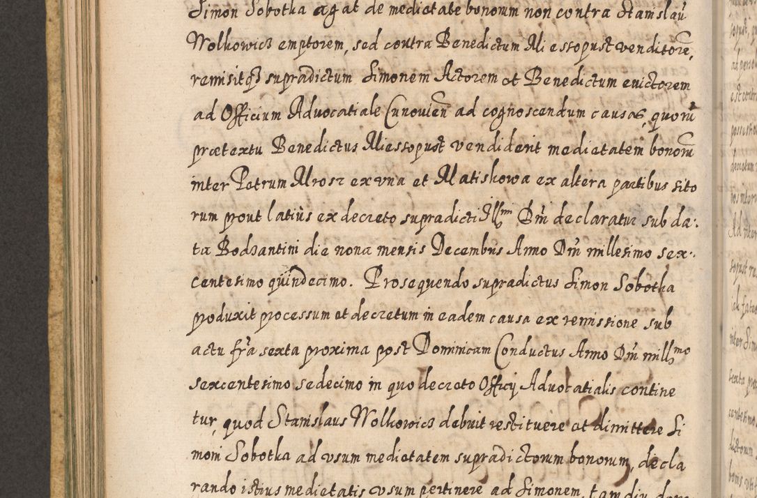Zdjęcie nr 427 dla obiektu archiwalnego: Acta actorum, causarum spiritualium, civilium, criminalium, obligationum, cessionum, decimarum, testamentorum R. D. Martini Szyszkowski, episcopi Cracoviensis, ducis Severiensis in annis 1617 - 1619. Tomus primus.