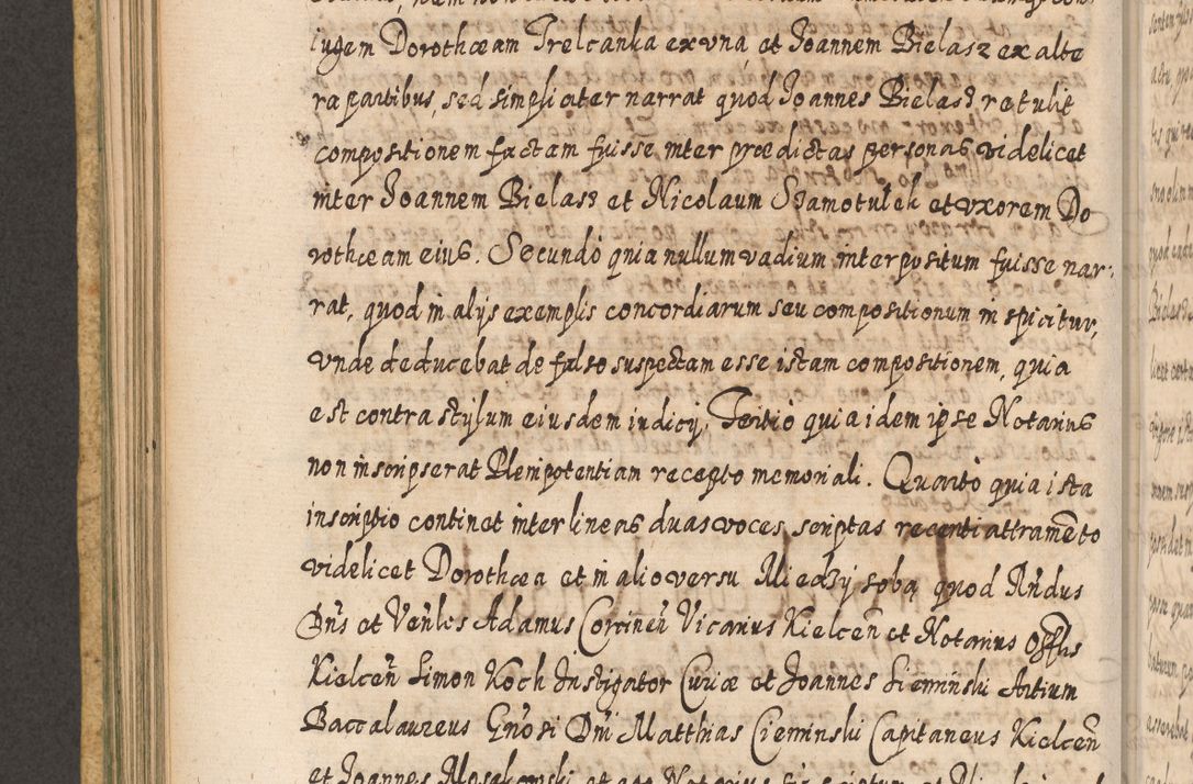 Zdjęcie nr 421 dla obiektu archiwalnego: Acta actorum, causarum spiritualium, civilium, criminalium, obligationum, cessionum, decimarum, testamentorum R. D. Martini Szyszkowski, episcopi Cracoviensis, ducis Severiensis in annis 1617 - 1619. Tomus primus.
