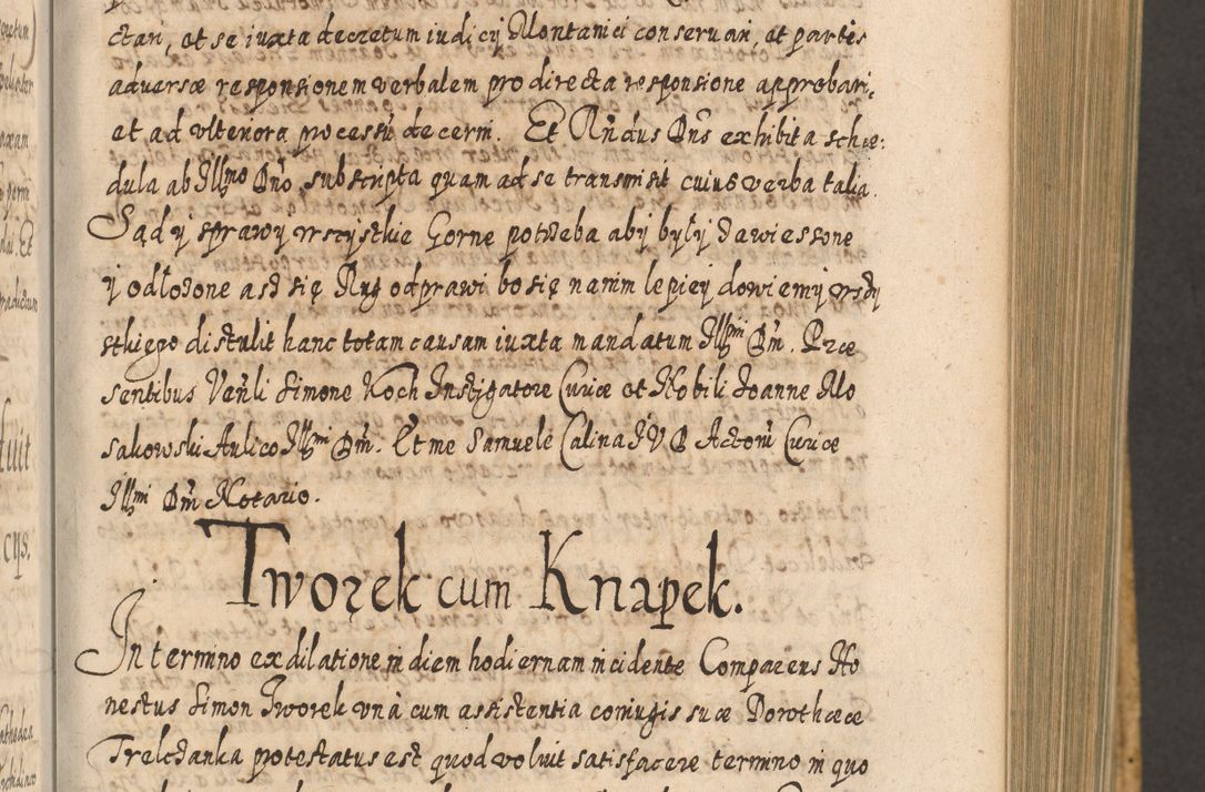 Zdjęcie nr 420 dla obiektu archiwalnego: Acta actorum, causarum spiritualium, civilium, criminalium, obligationum, cessionum, decimarum, testamentorum R. D. Martini Szyszkowski, episcopi Cracoviensis, ducis Severiensis in annis 1617 - 1619. Tomus primus.