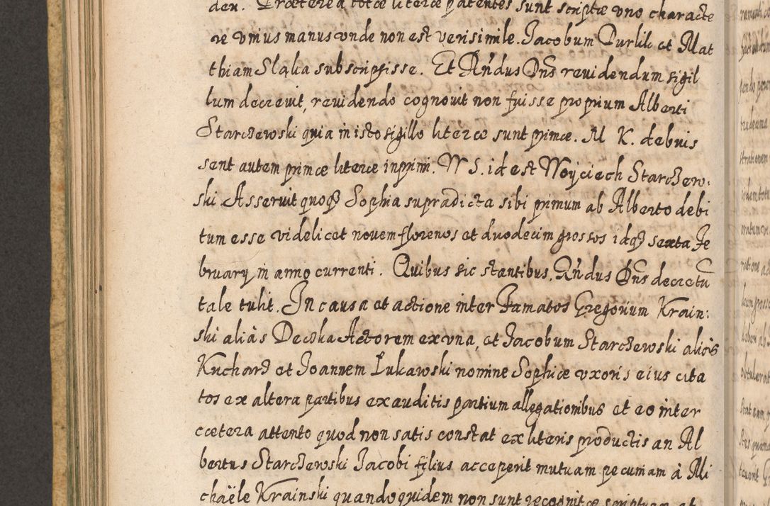 Zdjęcie nr 413 dla obiektu archiwalnego: Acta actorum, causarum spiritualium, civilium, criminalium, obligationum, cessionum, decimarum, testamentorum R. D. Martini Szyszkowski, episcopi Cracoviensis, ducis Severiensis in annis 1617 - 1619. Tomus primus.