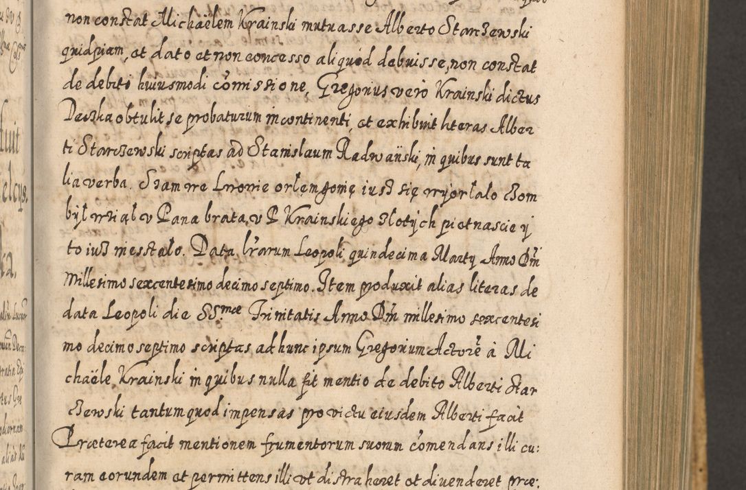 Zdjęcie nr 412 dla obiektu archiwalnego: Acta actorum, causarum spiritualium, civilium, criminalium, obligationum, cessionum, decimarum, testamentorum R. D. Martini Szyszkowski, episcopi Cracoviensis, ducis Severiensis in annis 1617 - 1619. Tomus primus.