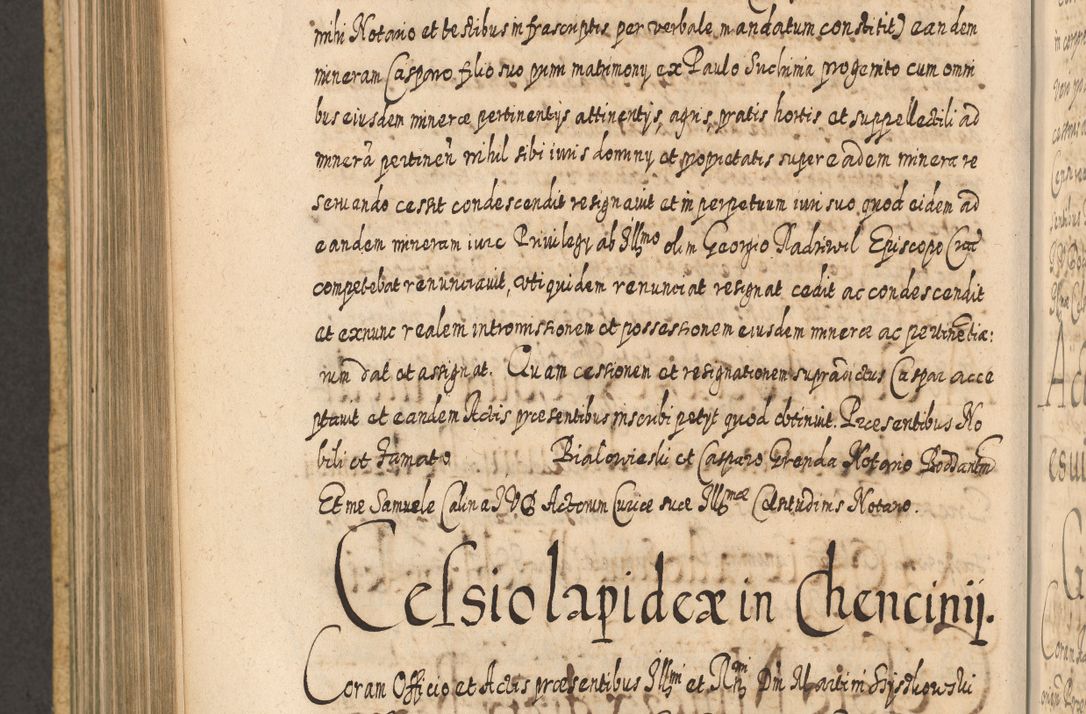 Zdjęcie nr 803 dla obiektu archiwalnego: Acta actorum, causarum spiritualium, civilium, criminalium, obligationum, cessionum, decimarum, testamentorum R. D. Martini Szyszkowski, episcopi Cracoviensis, ducis Severiensis in annis 1617 - 1619. Tomus primus.