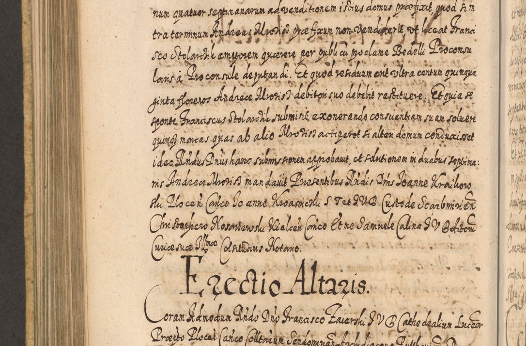 Zdjęcie nr 801 dla obiektu archiwalnego: Acta actorum, causarum spiritualium, civilium, criminalium, obligationum, cessionum, decimarum, testamentorum R. D. Martini Szyszkowski, episcopi Cracoviensis, ducis Severiensis in annis 1617 - 1619. Tomus primus.