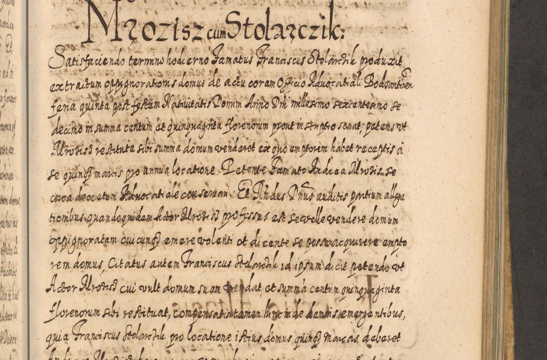 Zdjęcie nr 800 dla obiektu archiwalnego: Acta actorum, causarum spiritualium, civilium, criminalium, obligationum, cessionum, decimarum, testamentorum R. D. Martini Szyszkowski, episcopi Cracoviensis, ducis Severiensis in annis 1617 - 1619. Tomus primus.