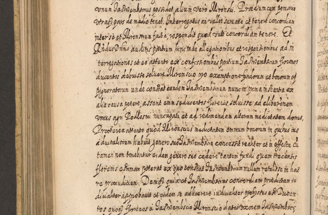 Zdjęcie nr 799 dla obiektu archiwalnego: Acta actorum, causarum spiritualium, civilium, criminalium, obligationum, cessionum, decimarum, testamentorum R. D. Martini Szyszkowski, episcopi Cracoviensis, ducis Severiensis in annis 1617 - 1619. Tomus primus.
