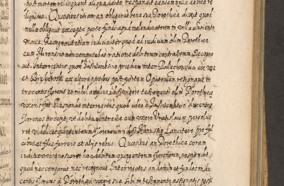 Zdjęcie nr 792 dla obiektu archiwalnego: Acta actorum, causarum spiritualium, civilium, criminalium, obligationum, cessionum, decimarum, testamentorum R. D. Martini Szyszkowski, episcopi Cracoviensis, ducis Severiensis in annis 1617 - 1619. Tomus primus.
