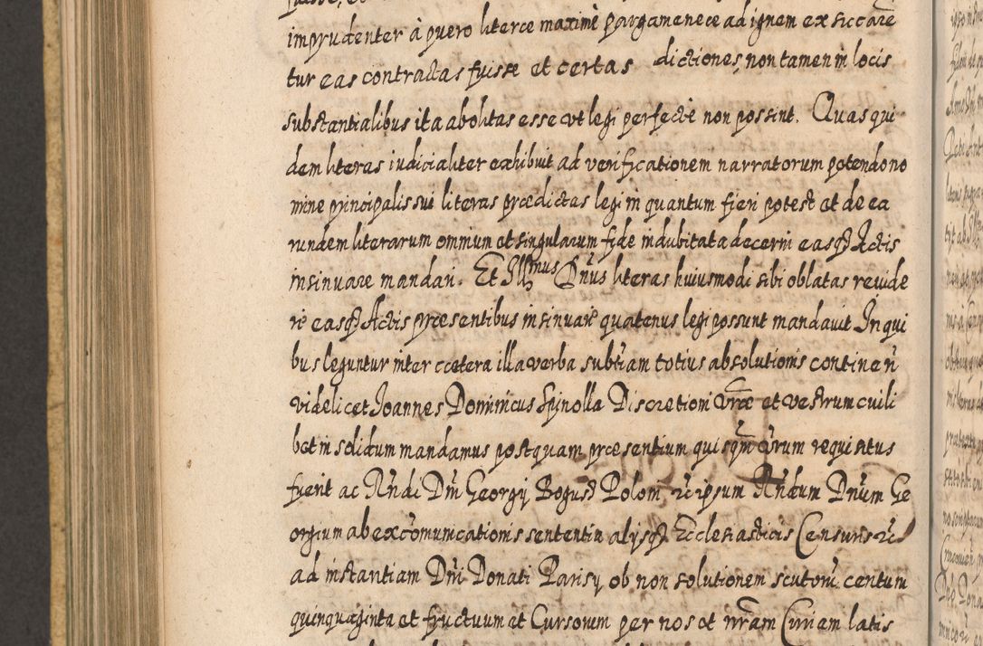 Zdjęcie nr 789 dla obiektu archiwalnego: Acta actorum, causarum spiritualium, civilium, criminalium, obligationum, cessionum, decimarum, testamentorum R. D. Martini Szyszkowski, episcopi Cracoviensis, ducis Severiensis in annis 1617 - 1619. Tomus primus.