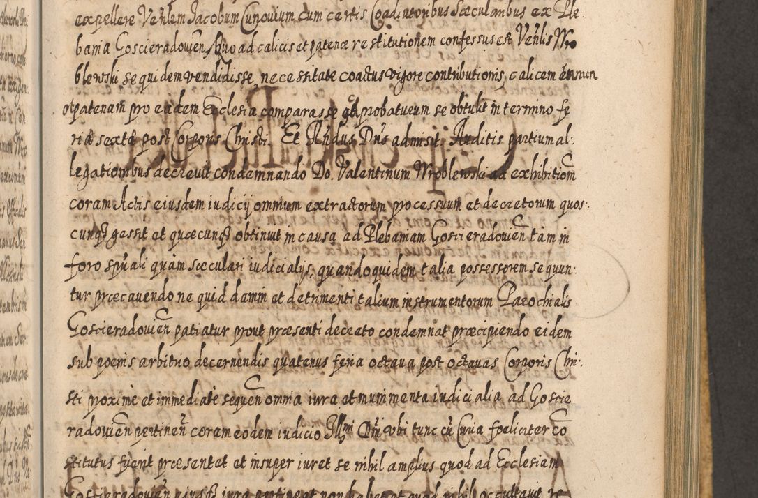 Zdjęcie nr 776 dla obiektu archiwalnego: Acta actorum, causarum spiritualium, civilium, criminalium, obligationum, cessionum, decimarum, testamentorum R. D. Martini Szyszkowski, episcopi Cracoviensis, ducis Severiensis in annis 1617 - 1619. Tomus primus.