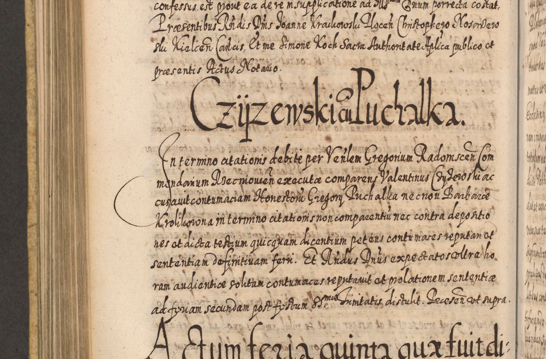 Zdjęcie nr 777 dla obiektu archiwalnego: Acta actorum, causarum spiritualium, civilium, criminalium, obligationum, cessionum, decimarum, testamentorum R. D. Martini Szyszkowski, episcopi Cracoviensis, ducis Severiensis in annis 1617 - 1619. Tomus primus.