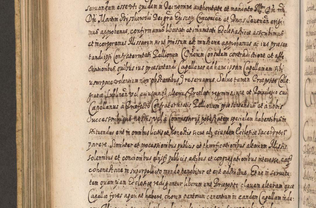 Zdjęcie nr 771 dla obiektu archiwalnego: Acta actorum, causarum spiritualium, civilium, criminalium, obligationum, cessionum, decimarum, testamentorum R. D. Martini Szyszkowski, episcopi Cracoviensis, ducis Severiensis in annis 1617 - 1619. Tomus primus.