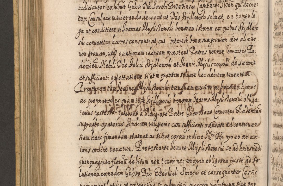 Zdjęcie nr 773 dla obiektu archiwalnego: Acta actorum, causarum spiritualium, civilium, criminalium, obligationum, cessionum, decimarum, testamentorum R. D. Martini Szyszkowski, episcopi Cracoviensis, ducis Severiensis in annis 1617 - 1619. Tomus primus.
