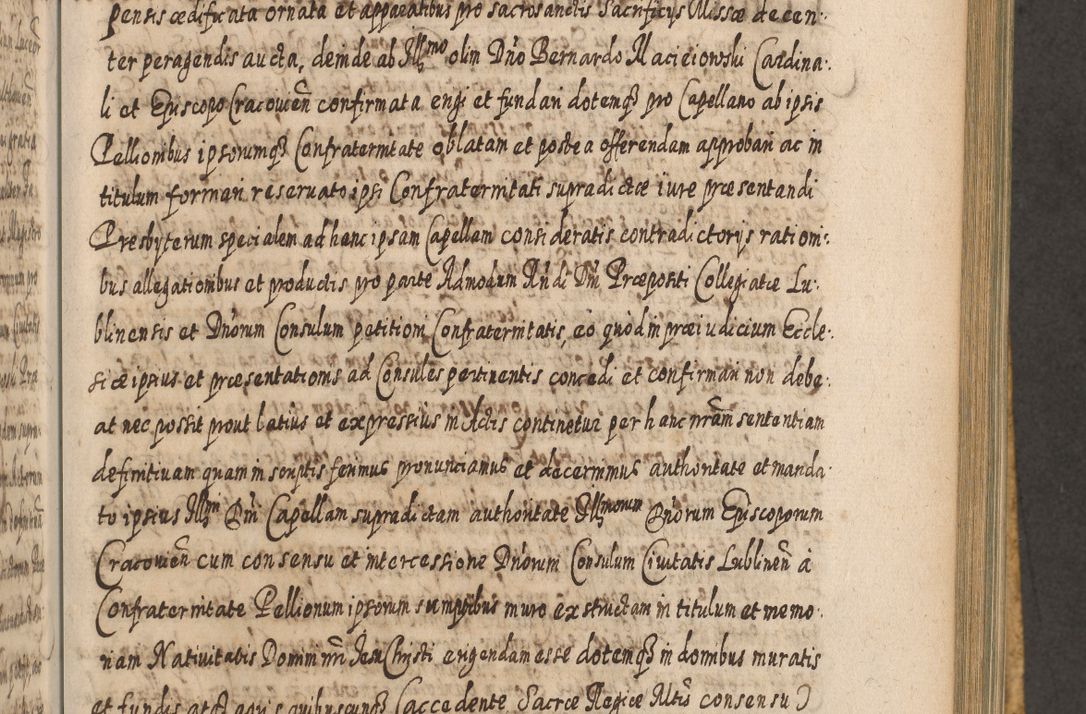 Zdjęcie nr 770 dla obiektu archiwalnego: Acta actorum, causarum spiritualium, civilium, criminalium, obligationum, cessionum, decimarum, testamentorum R. D. Martini Szyszkowski, episcopi Cracoviensis, ducis Severiensis in annis 1617 - 1619. Tomus primus.