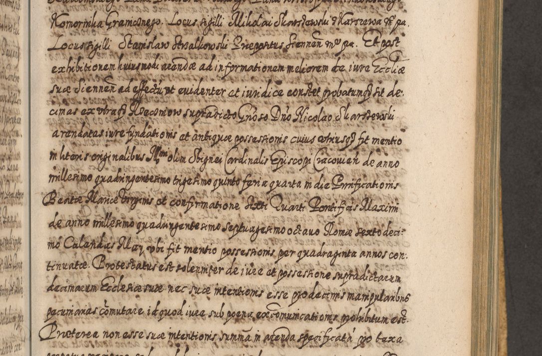 Zdjęcie nr 756 dla obiektu archiwalnego: Acta actorum, causarum spiritualium, civilium, criminalium, obligationum, cessionum, decimarum, testamentorum R. D. Martini Szyszkowski, episcopi Cracoviensis, ducis Severiensis in annis 1617 - 1619. Tomus primus.