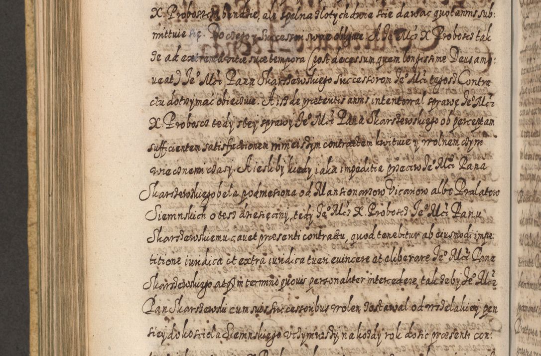 Zdjęcie nr 755 dla obiektu archiwalnego: Acta actorum, causarum spiritualium, civilium, criminalium, obligationum, cessionum, decimarum, testamentorum R. D. Martini Szyszkowski, episcopi Cracoviensis, ducis Severiensis in annis 1617 - 1619. Tomus primus.