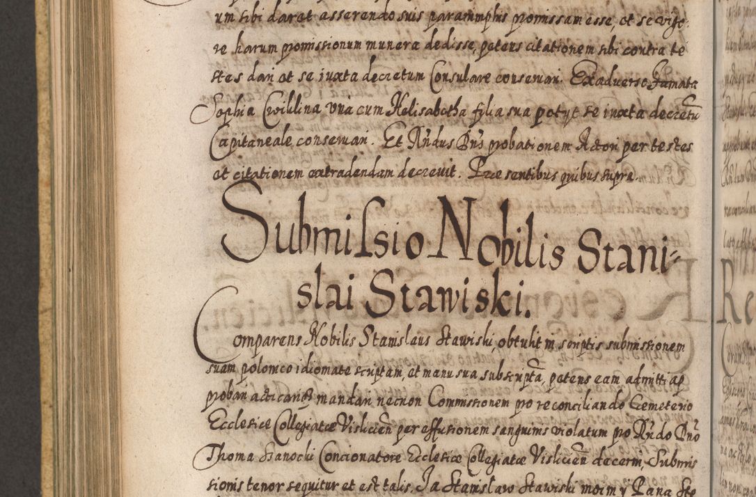 Zdjęcie nr 751 dla obiektu archiwalnego: Acta actorum, causarum spiritualium, civilium, criminalium, obligationum, cessionum, decimarum, testamentorum R. D. Martini Szyszkowski, episcopi Cracoviensis, ducis Severiensis in annis 1617 - 1619. Tomus primus.