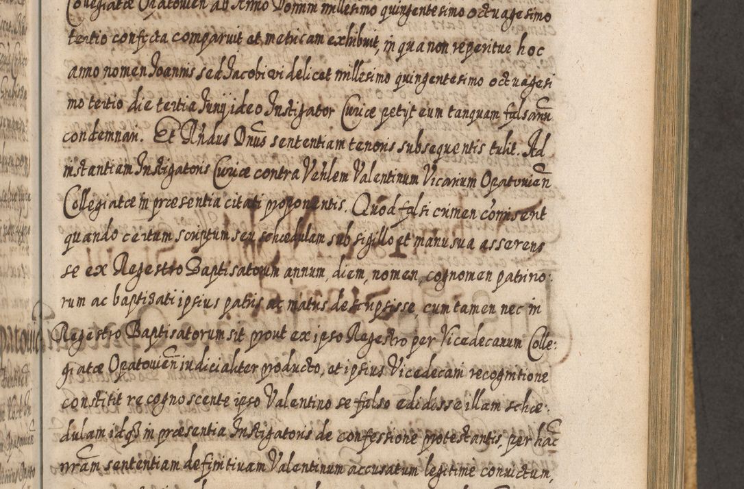Zdjęcie nr 750 dla obiektu archiwalnego: Acta actorum, causarum spiritualium, civilium, criminalium, obligationum, cessionum, decimarum, testamentorum R. D. Martini Szyszkowski, episcopi Cracoviensis, ducis Severiensis in annis 1617 - 1619. Tomus primus.