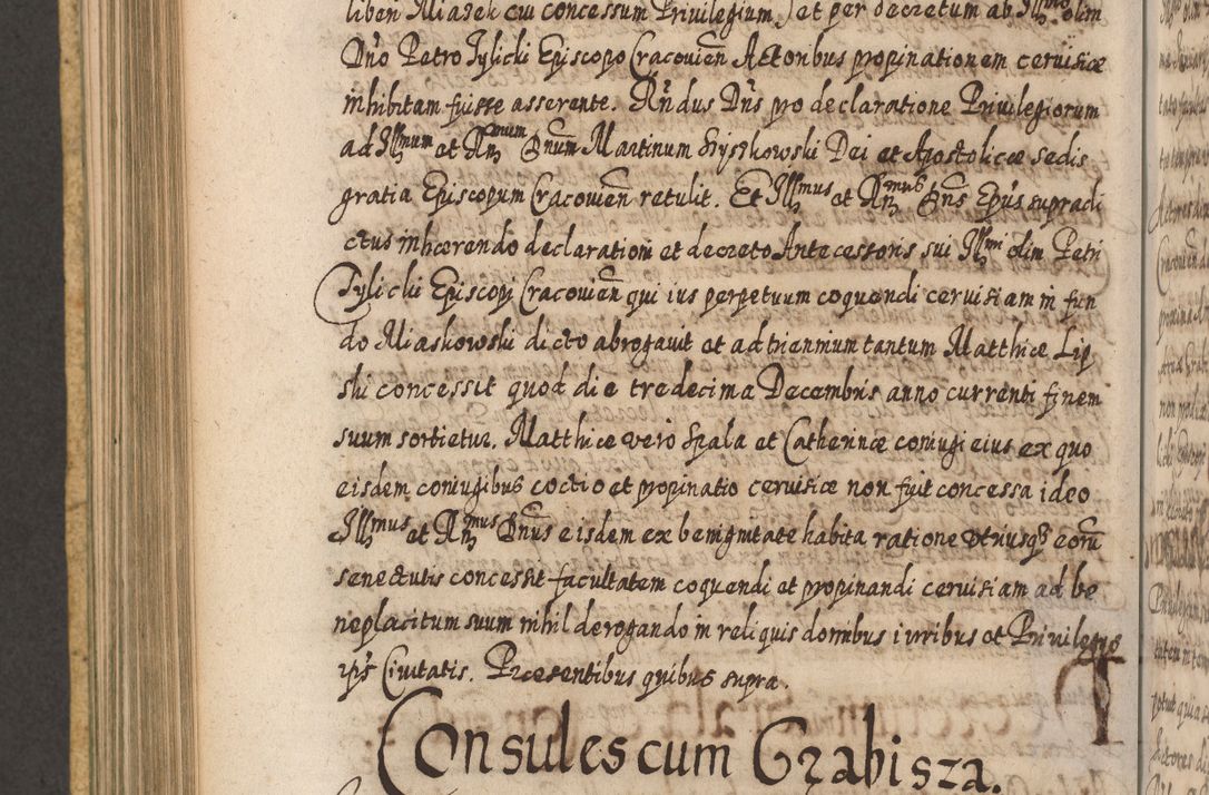 Zdjęcie nr 747 dla obiektu archiwalnego: Acta actorum, causarum spiritualium, civilium, criminalium, obligationum, cessionum, decimarum, testamentorum R. D. Martini Szyszkowski, episcopi Cracoviensis, ducis Severiensis in annis 1617 - 1619. Tomus primus.