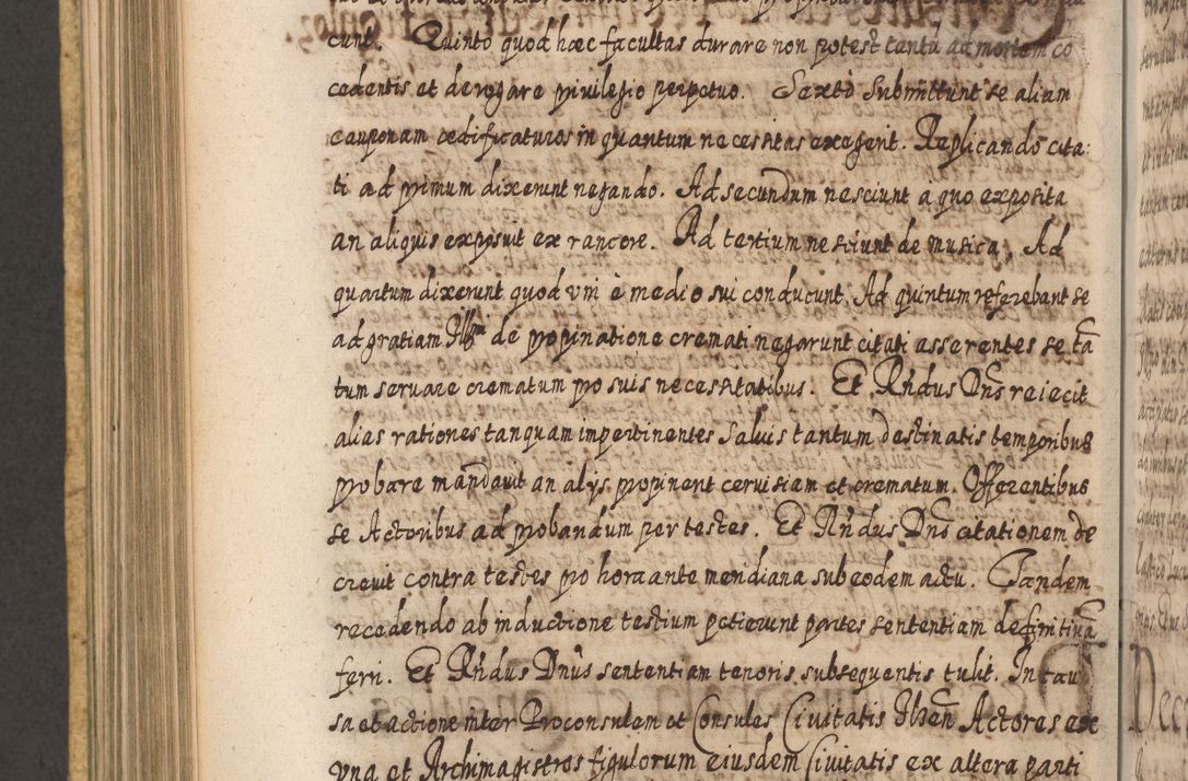 Zdjęcie nr 745 dla obiektu archiwalnego: Acta actorum, causarum spiritualium, civilium, criminalium, obligationum, cessionum, decimarum, testamentorum R. D. Martini Szyszkowski, episcopi Cracoviensis, ducis Severiensis in annis 1617 - 1619. Tomus primus.