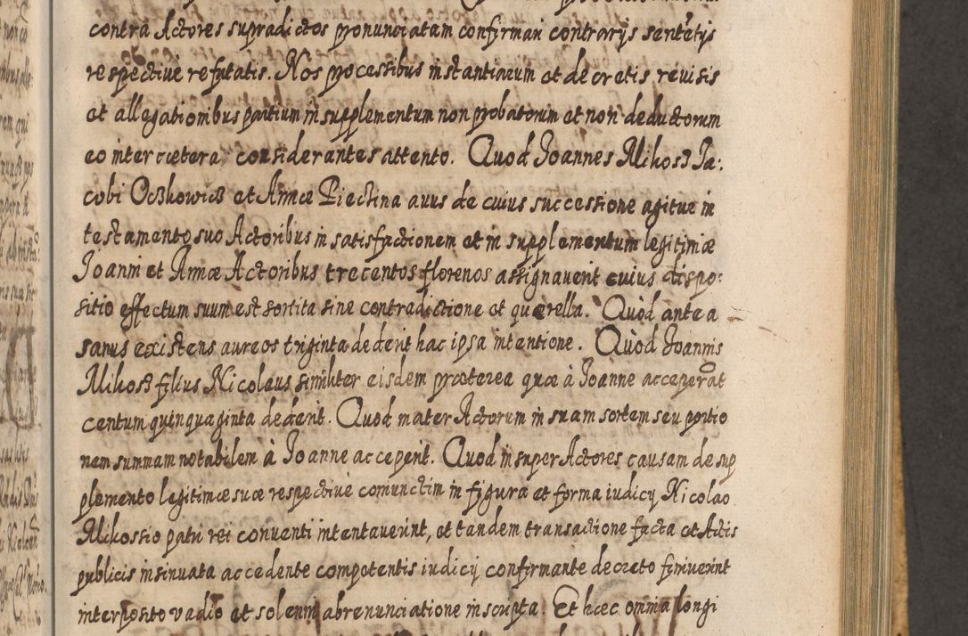Zdjęcie nr 742 dla obiektu archiwalnego: Acta actorum, causarum spiritualium, civilium, criminalium, obligationum, cessionum, decimarum, testamentorum R. D. Martini Szyszkowski, episcopi Cracoviensis, ducis Severiensis in annis 1617 - 1619. Tomus primus.