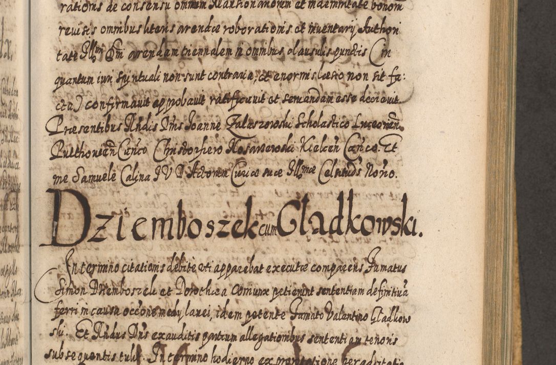 Zdjęcie nr 740 dla obiektu archiwalnego: Acta actorum, causarum spiritualium, civilium, criminalium, obligationum, cessionum, decimarum, testamentorum R. D. Martini Szyszkowski, episcopi Cracoviensis, ducis Severiensis in annis 1617 - 1619. Tomus primus.