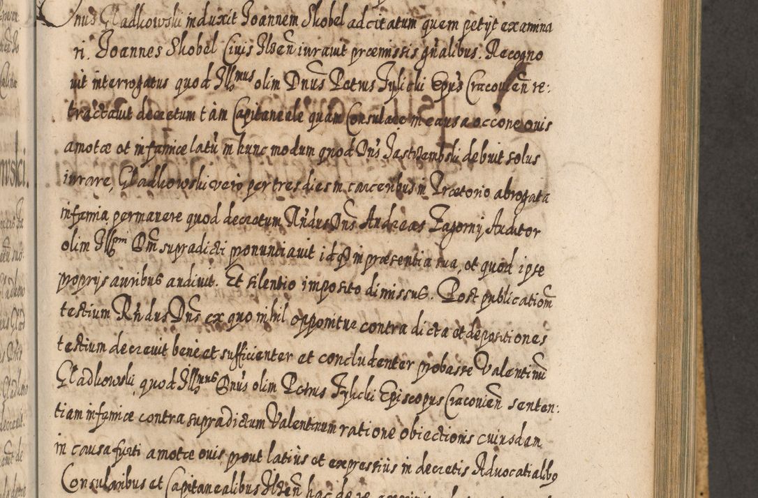 Zdjęcie nr 732 dla obiektu archiwalnego: Acta actorum, causarum spiritualium, civilium, criminalium, obligationum, cessionum, decimarum, testamentorum R. D. Martini Szyszkowski, episcopi Cracoviensis, ducis Severiensis in annis 1617 - 1619. Tomus primus.